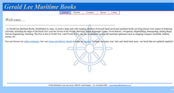Desktop Screenshot of leemaritimebooks.com